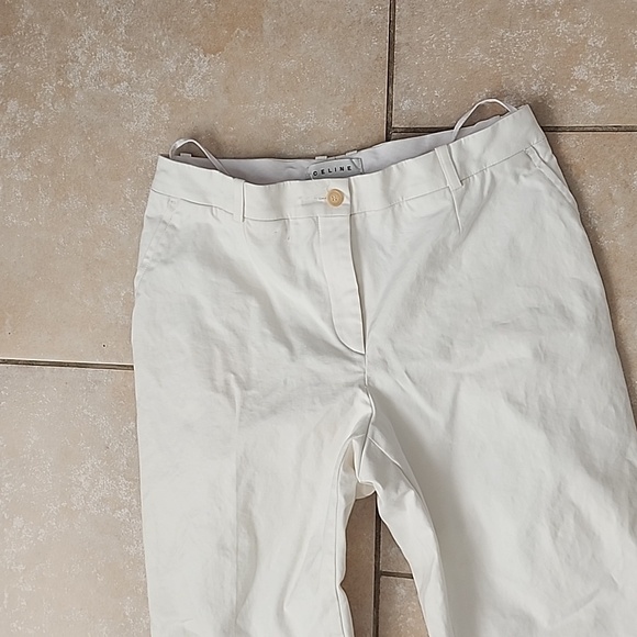 Celine Women Cream Pamts Size 28 Fits US Size 2 - Picture 2 of 13